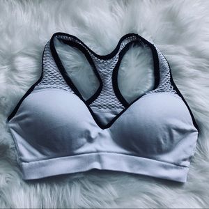 VS Pink Seamless Racerback Push-Up Sports Bra